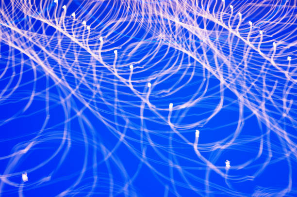 istock Abstract lines on colorful background 1026393706