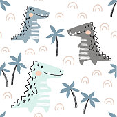 krokodil-baby-musterdesign-dinosaurier-s