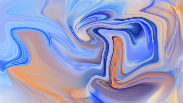 istock Colorful psychedelic liquefied background 1026406178