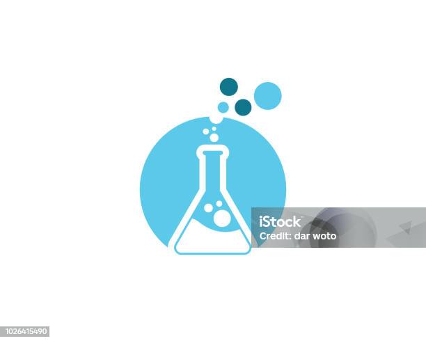 Health Medical Template Stock Illustration - Download Image Now - Laboratory, Icon Symbol, Beaker