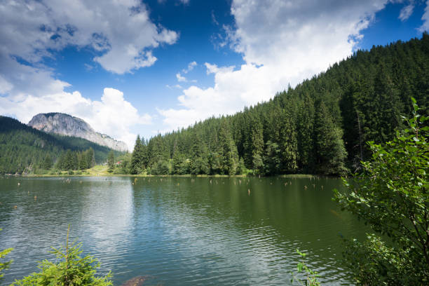 istock Transylvanian Romania Red Lake Lacu Rosu 1026427836