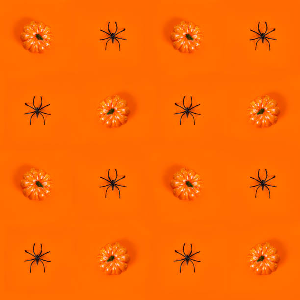 istock Halloween holiday, seamless background 1026430450