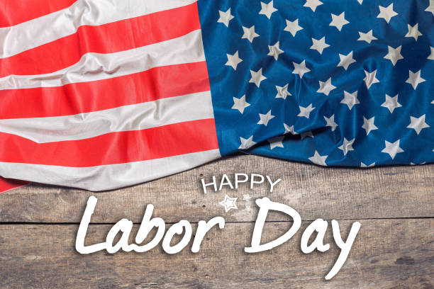 istock Happy Labor day banner, american patriotic background 1026443614