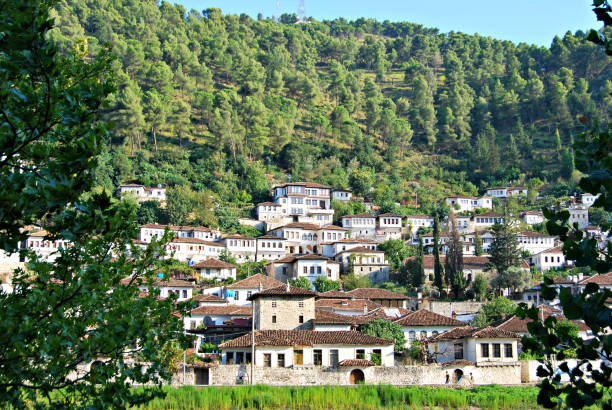 istock Old town of Berat ottoman 1026448212