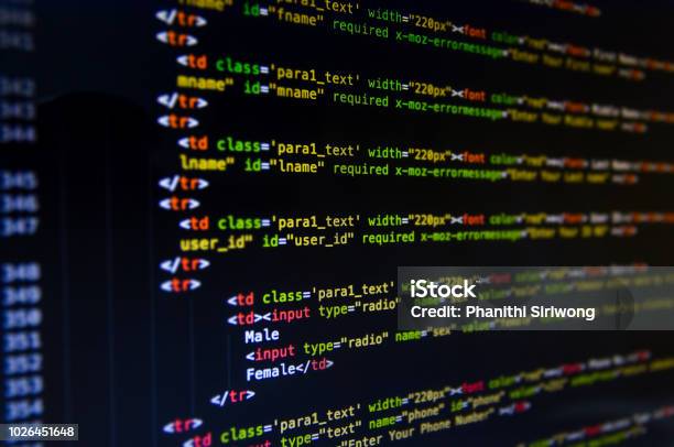Desktop Source Code And Wallpaper By Computer Language With Coding And ...