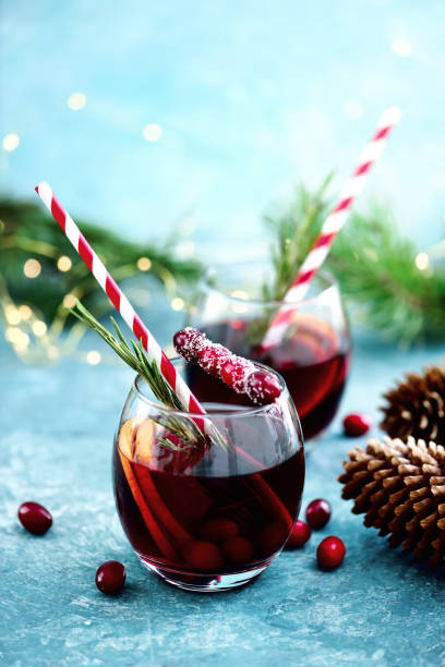 istock Christmas punch on a winter table 1026457898