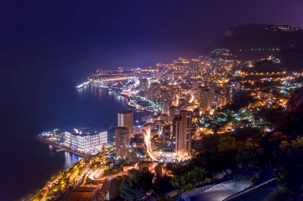 istock Monte Carlo cityscape at night 1026485678