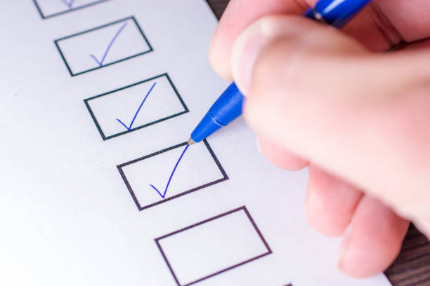 istock Check off the tasks of a To Do list with a pen 1026486992
