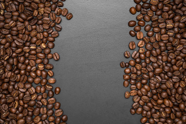 istock coffee bean background Arabica coffee roasted 1026492040
