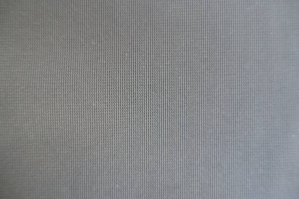 istock Single color simple grey fabric from above 1026513898