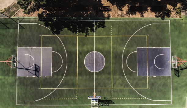 istock Basketball court 1026529192