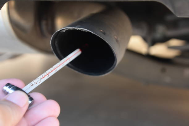 istock Heat measuring of exhaust 1026541914