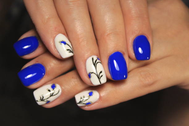 istock fashion manicure with a design 1026559134