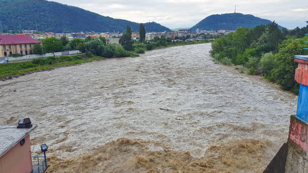 istock Dam with open gates after heavy rainfall 1026572634