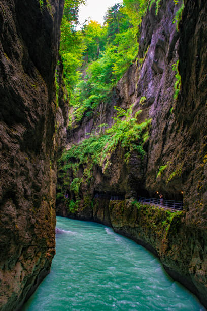 Aare Gorge in Meiringen, Switzerland