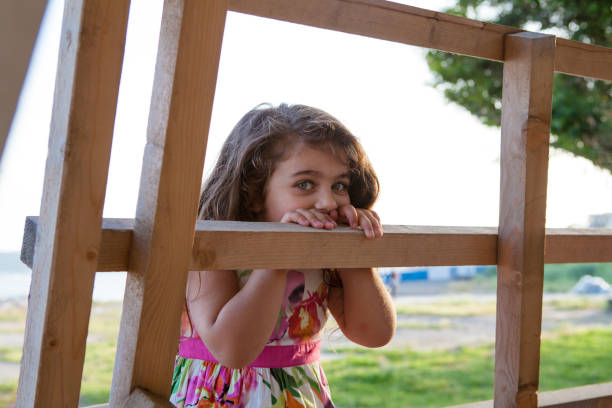 istock Little Girl at Playground 1026573222