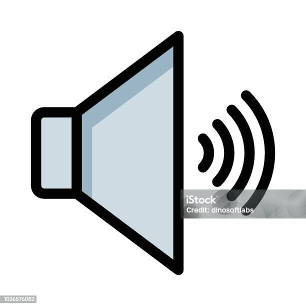 Speaker Stock Illustration - Download Image Now - Alertness, Communication, Computer Graphic