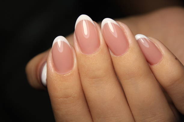 istock fashion manicure with a design 1026587300