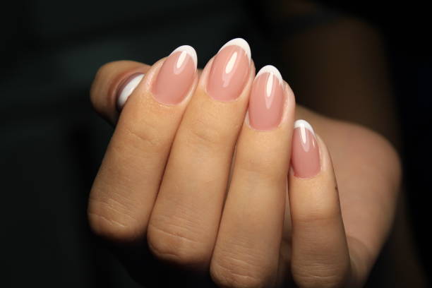 istock beautiful gray shiny manicure 1026587436