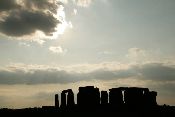 istock Silhouette scene of Stonehenge, England 1026592660