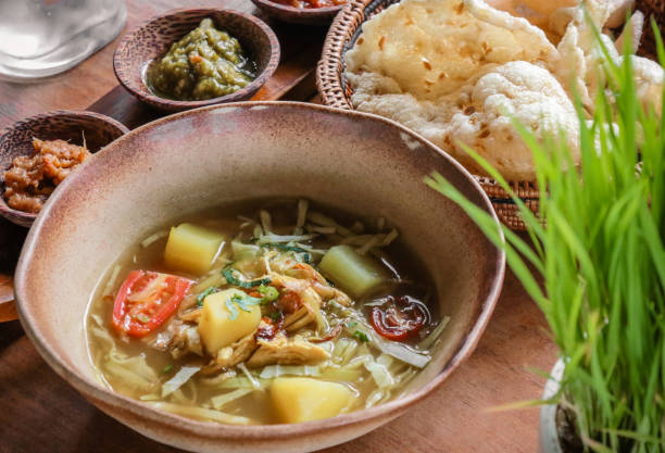 istock Balinese Meal with Chicken Soup 1026593698