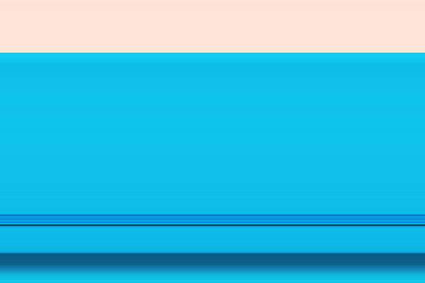 Abstract business background blue day planner with elastic band on pale pink backdrop. Feminine style. Self employed businesswomen concept stationary sales banner. Mockup