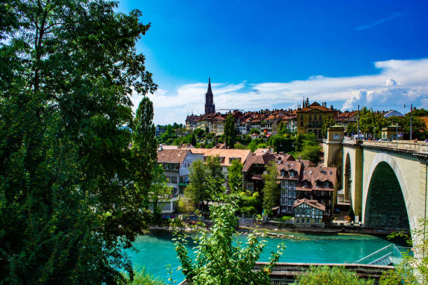 istock Bern medieval city and the Aare river 1026596048