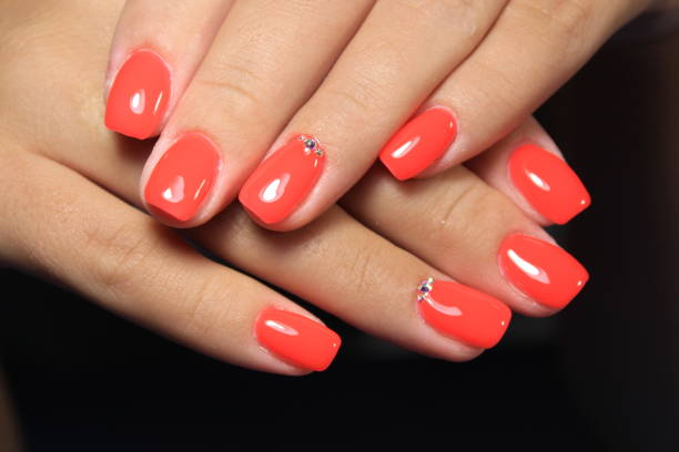 istock fashionable beige manicure 1026603428