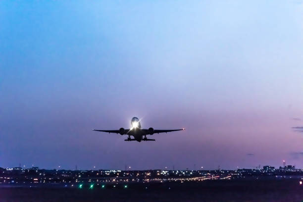 istock Airplane take-off Pearson International airport 1026611120
