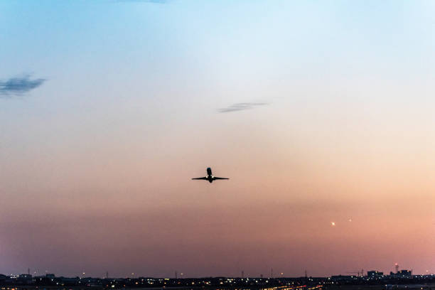 istock Airplane take-off Pearson International airport 1026611370