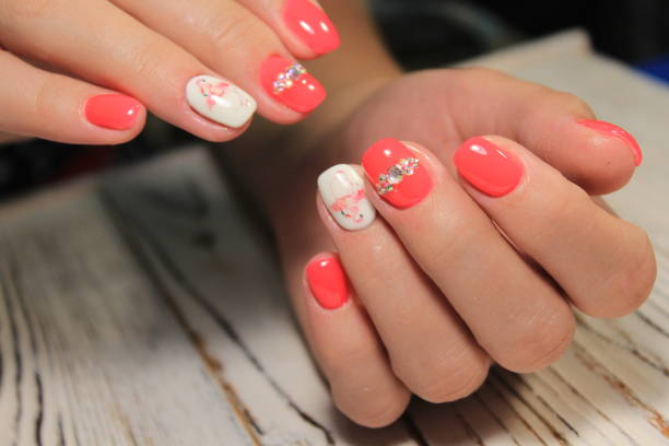 istock sexy gray manicure on a trendy texture background 1026622952
