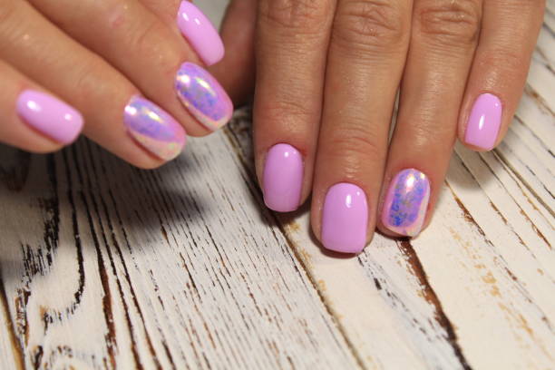 istock fashion manicure design on a beautiful texture 1026623098