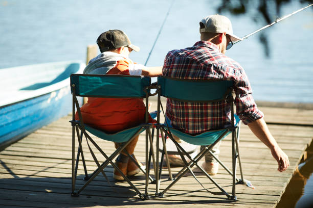 istock Summer fishing on the lake 1026652482