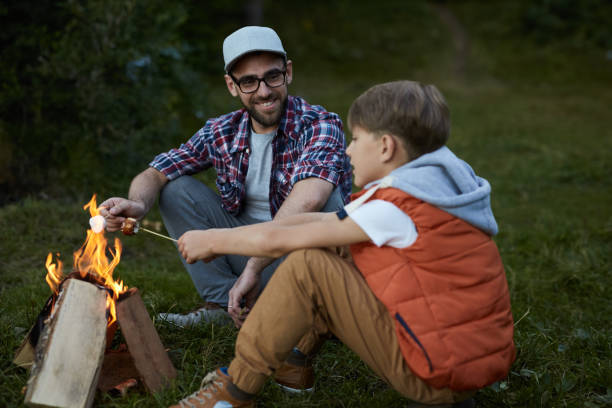 istock Father and son on picnic 1026652676
