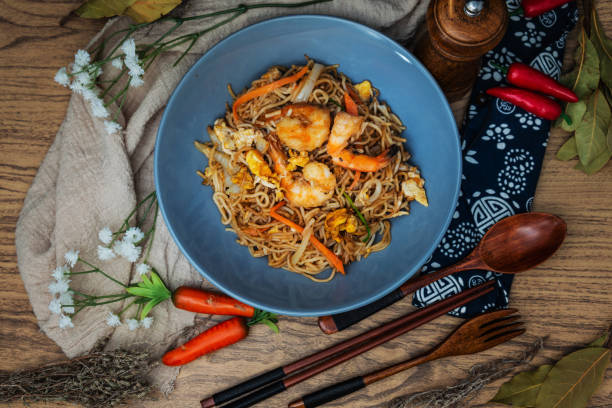 istock asian food noodles on the table 1026667220