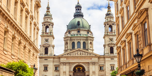 istock St. Stephen's Basilica on the Pest side of Budapest 1026668086
