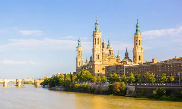 Zaragoza, also called Saragossa is the capital city of the Zaragoza province and of the autonomous community of Aragon, Spain. It lies by the Ebro river and its tributaries, the Huerva and the Gállego, roughly in the center of both Aragon and the Ebro basin.