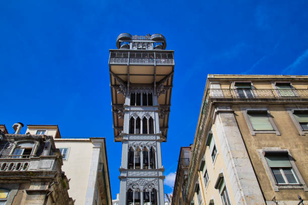 istock Lisbon, Santa Justa Elevator Entrance 1026705428