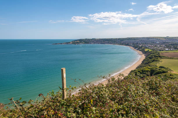 istock View over Swanage from the Purbeck Hills 1026705876