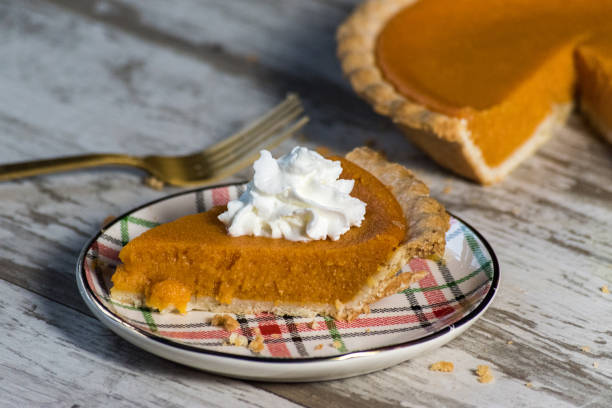 istock Thanksgiving or Christmas pumpkin pie 1026709060