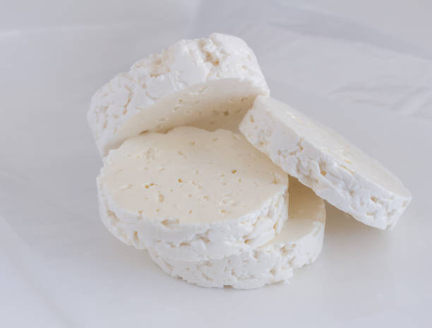 istock Feta cheese on white parchment paper 1026730046