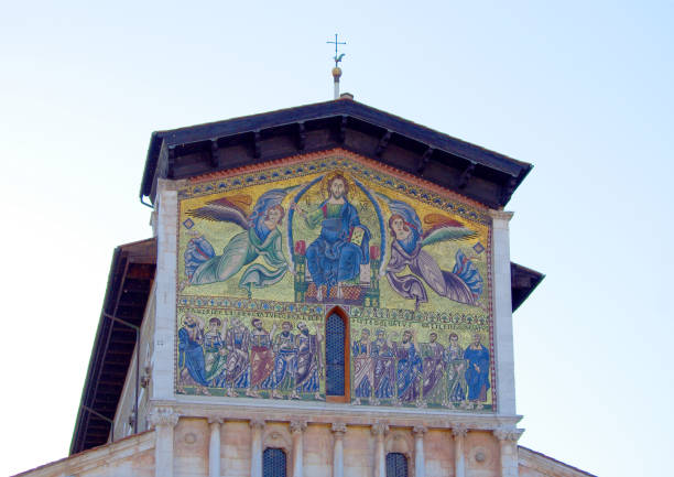 istock ancient Italian church of Lucca 1026746714