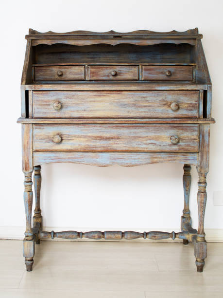 istock Wooden antique desk 1026754896