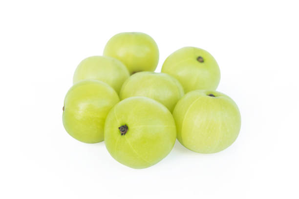 istock Indian gooseberry or Amla (Phyllanthus emblica) isolated on white background with clipping path 1026769566
