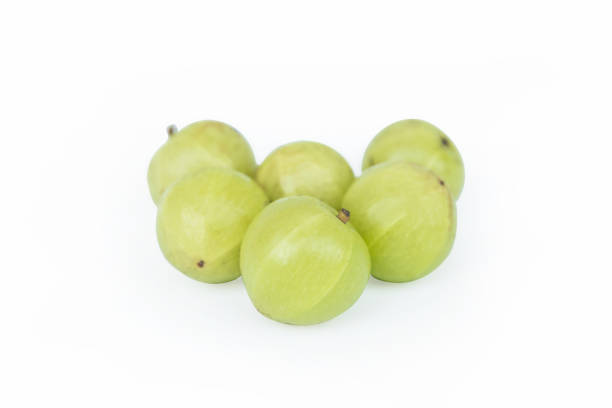 istock Indian gooseberry or Amla (Phyllanthus emblica) isolated on white background with clipping path 1026773132
