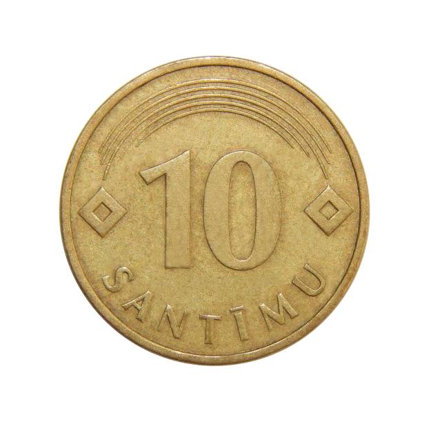 istock coin Latvia 10 santimu 1026773230