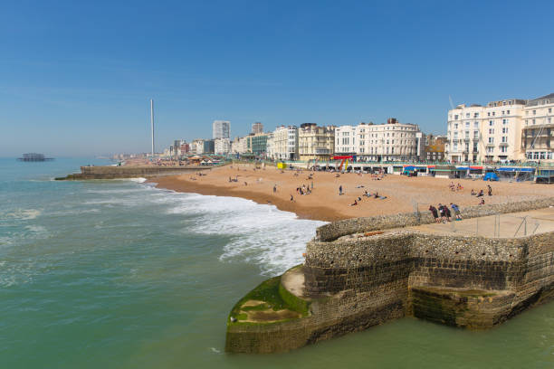 istock Brighton beach and seafront uk tourist town 1026787072