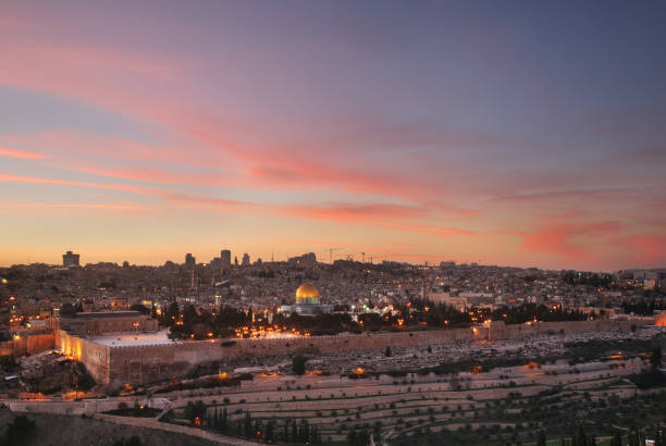 istock Panoramic view of Jerusalem. Israel 1026800030