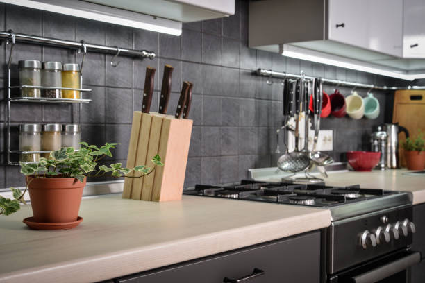 istock A fragment of the modern style kitchen 1026803924