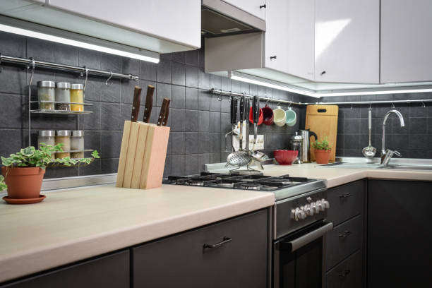 istock A fragment of the modern style kitchen 1026803930